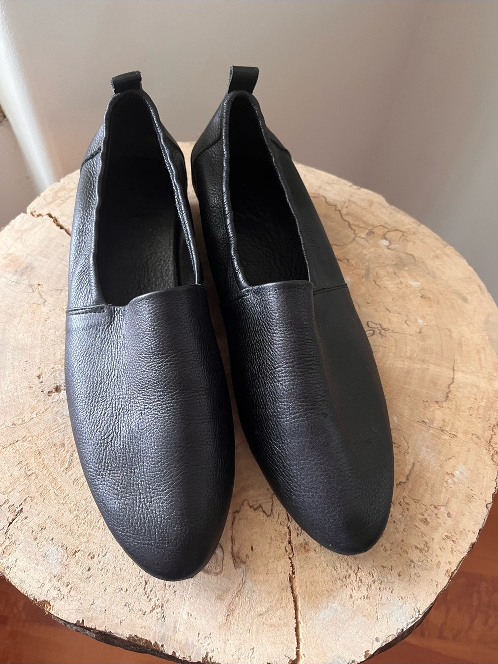 Arche Onyko Black Leather Shoes
